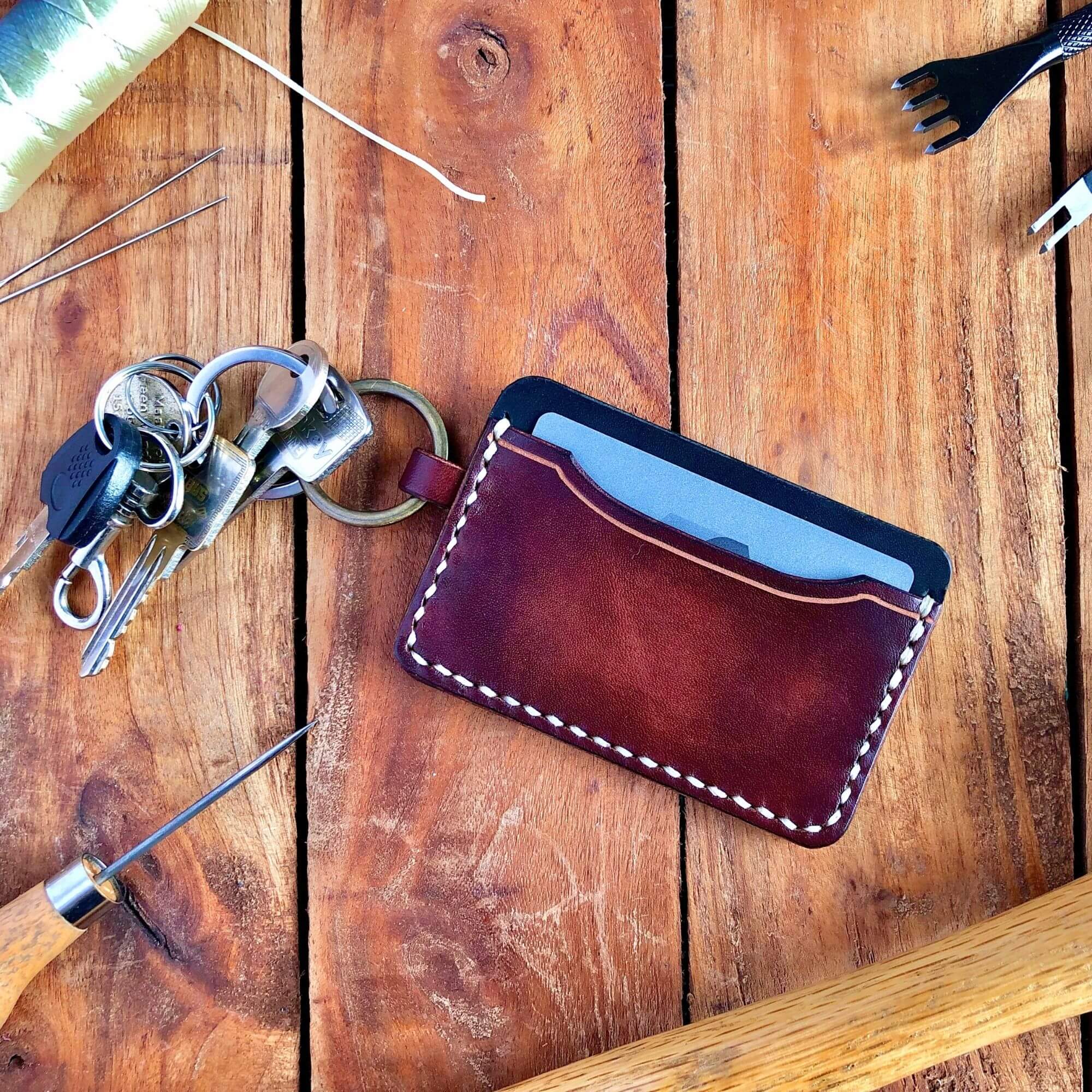 keychain card wallet