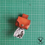 Handmade leather dog poop bag holder pattern video