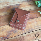 Leathercraft pattern for small edc belt bag video