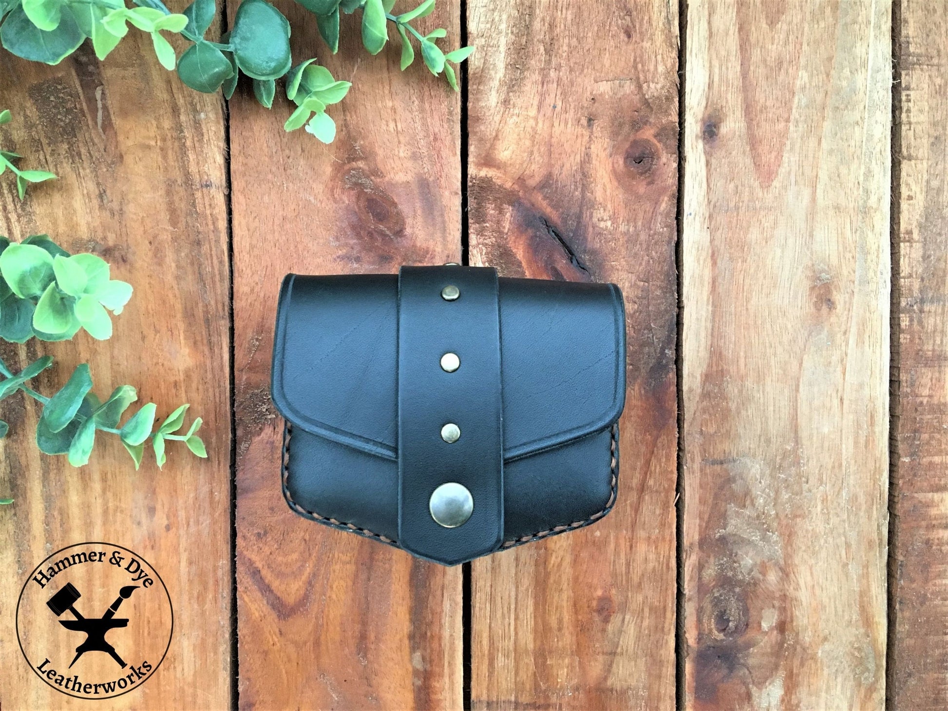 Bushcraft Leather Belt Pouch